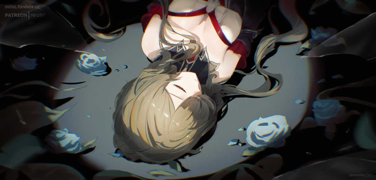 This is a pixiv picture whose title is Sandrone.