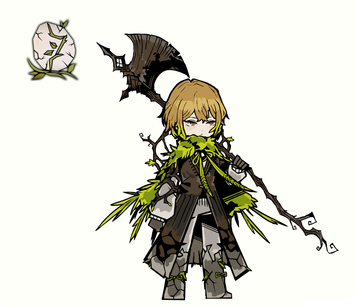 This is a pixiv picture whose title is 개화 EGO 지식나무의 가지.