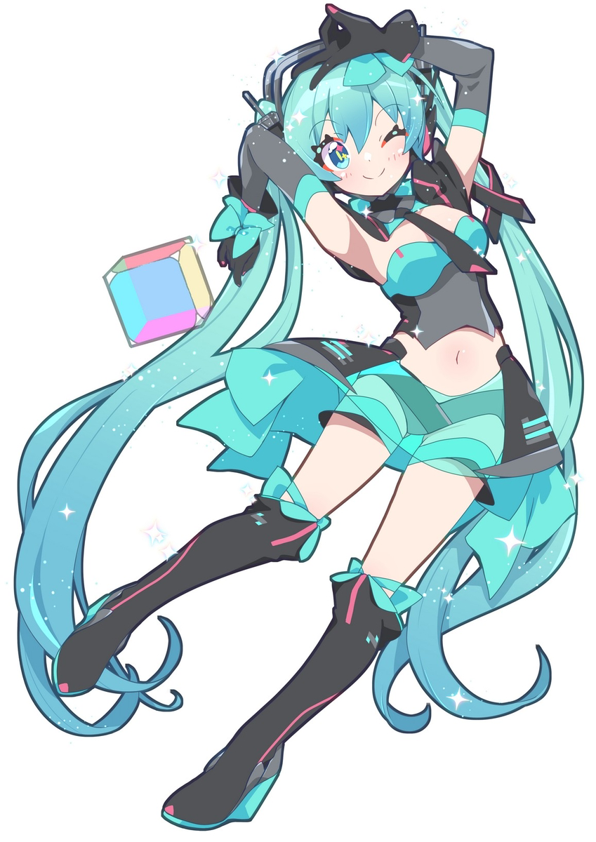 This is a pixiv picture whose title is マジカルミライ2016 α-3.