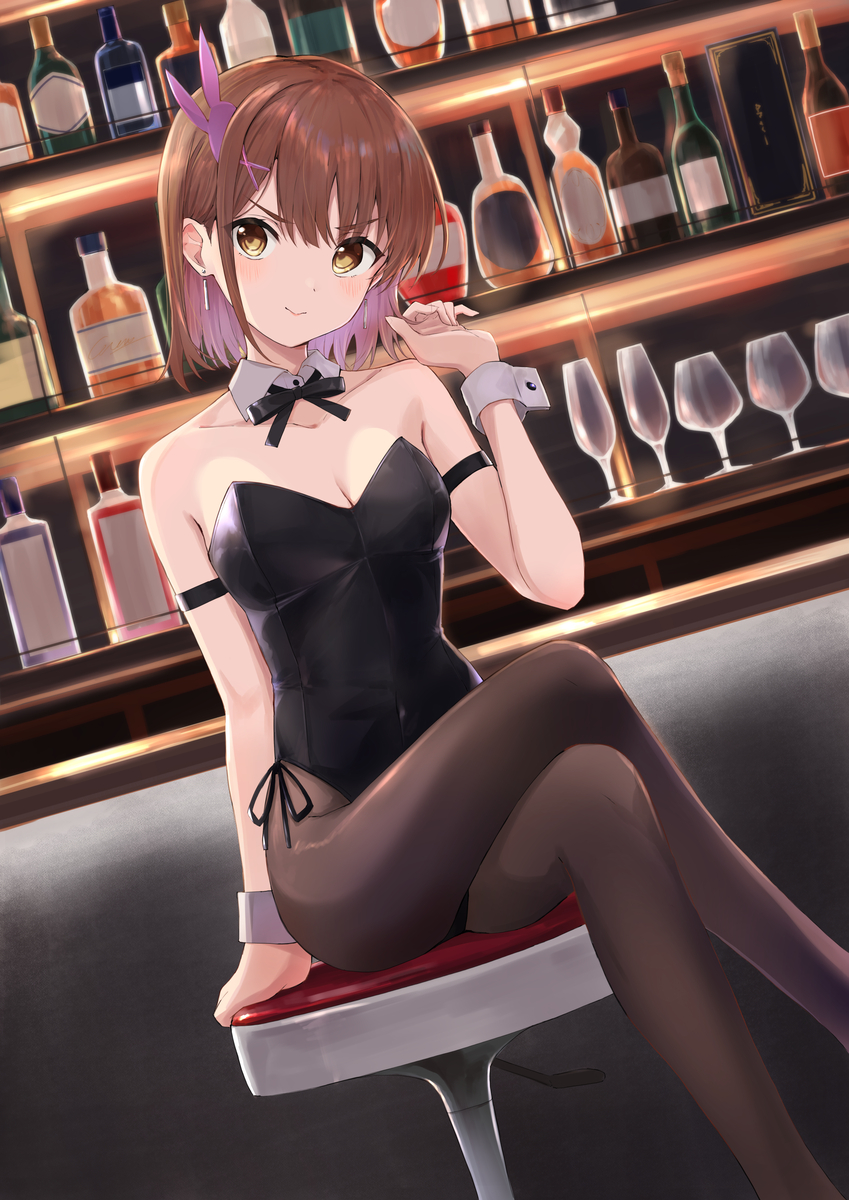 This is a pixiv picture whose title is 🐰.