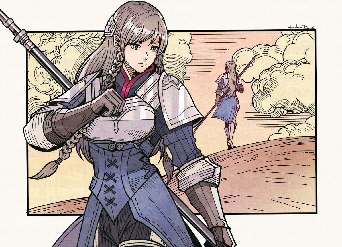 This is a pixiv picture whose title is Ravness Loxaerion.