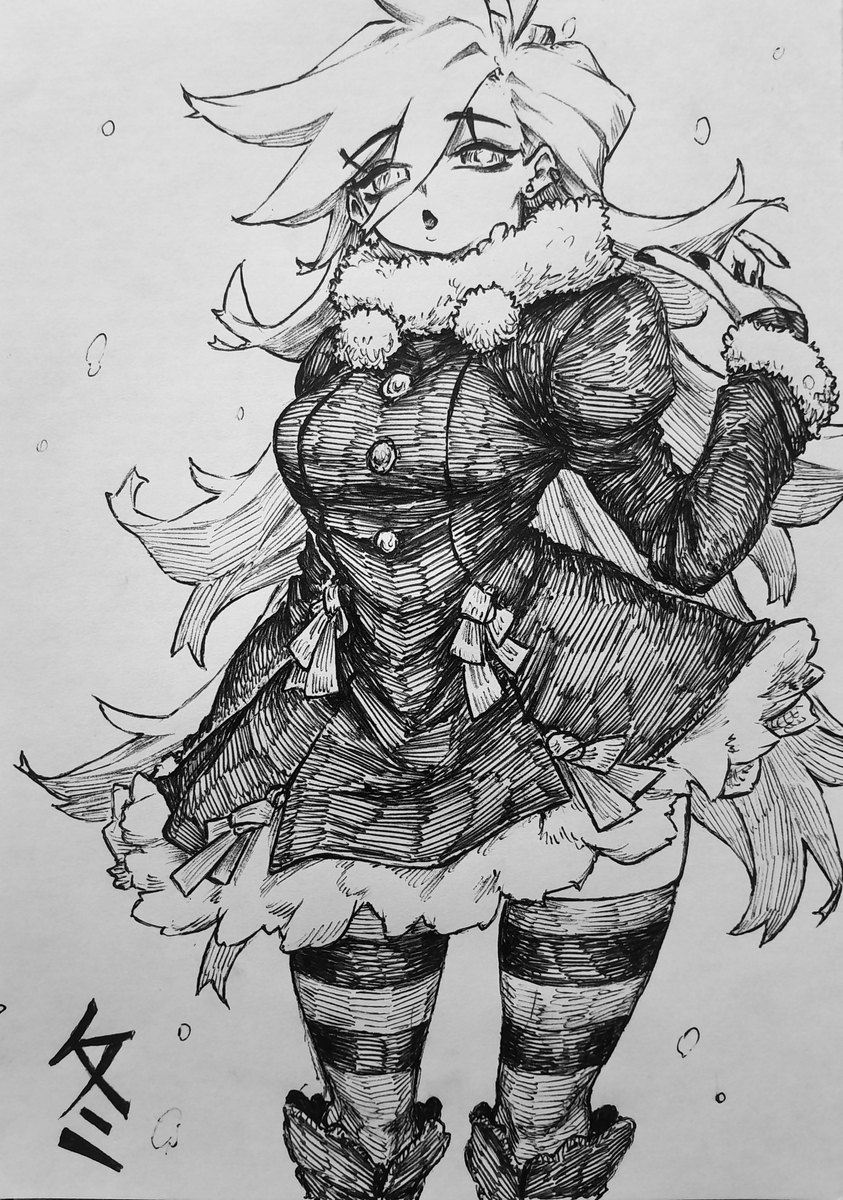 This is a pixiv picture whose title is Winter.