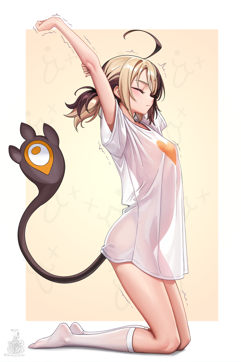 This is a pixiv picture whose title is Gigi stretch.