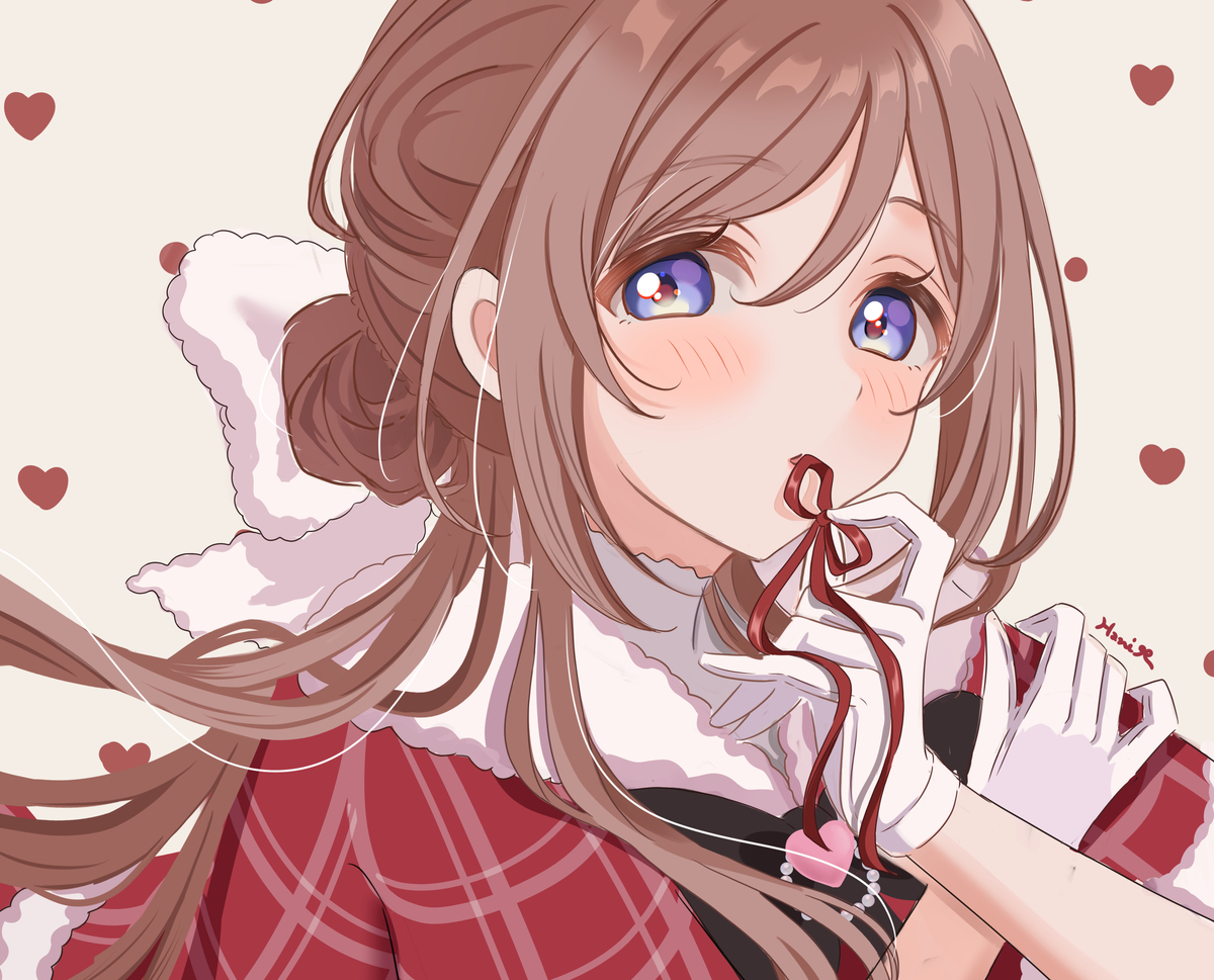 This is a pixiv picture whose title is ♥️.