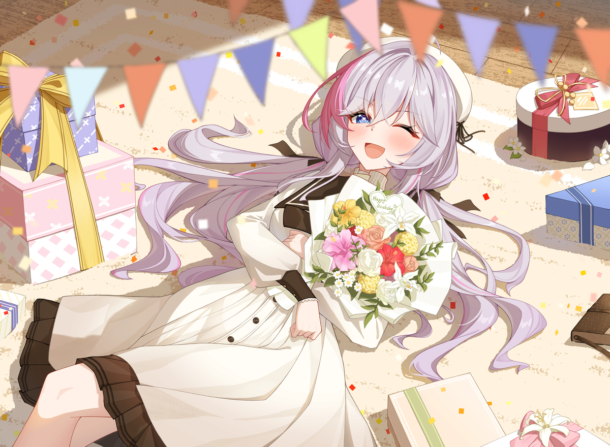 This is a pixiv picture whose title is 香奈美生日快乐~.