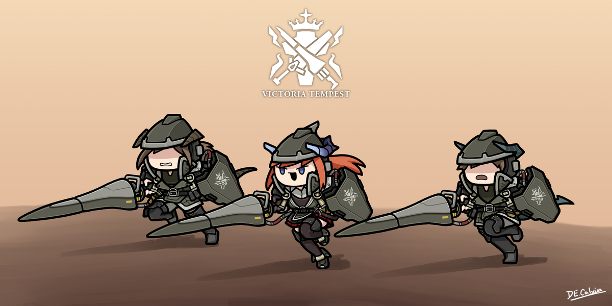 This is a pixiv picture whose title is Victoria Tempest.