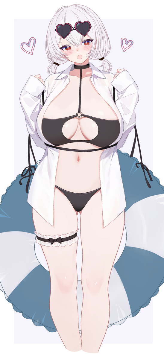 This is a pixiv picture whose title is シリアス.