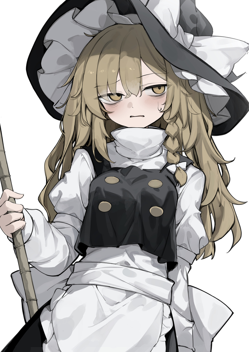 This is a pixiv picture whose title is 魔理沙.