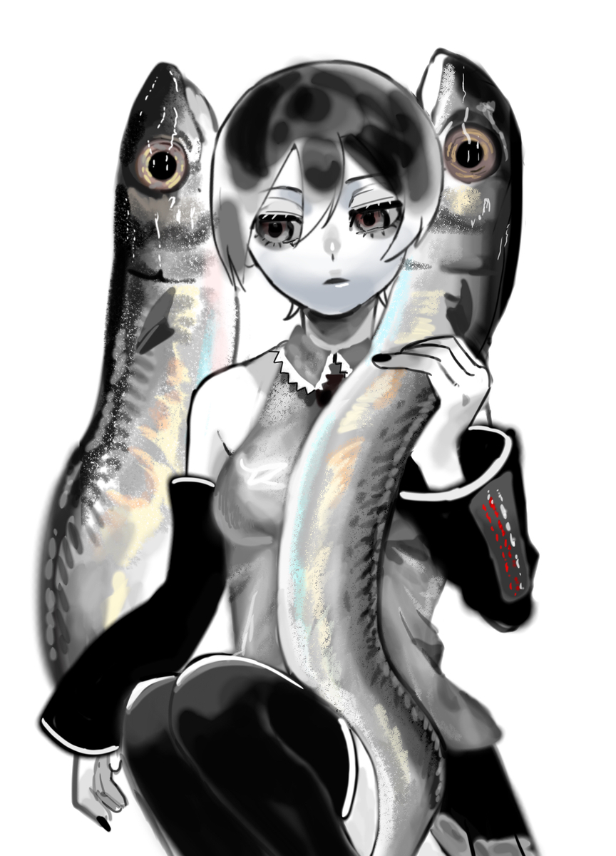 This is a pixiv picture whose title is 🐟.