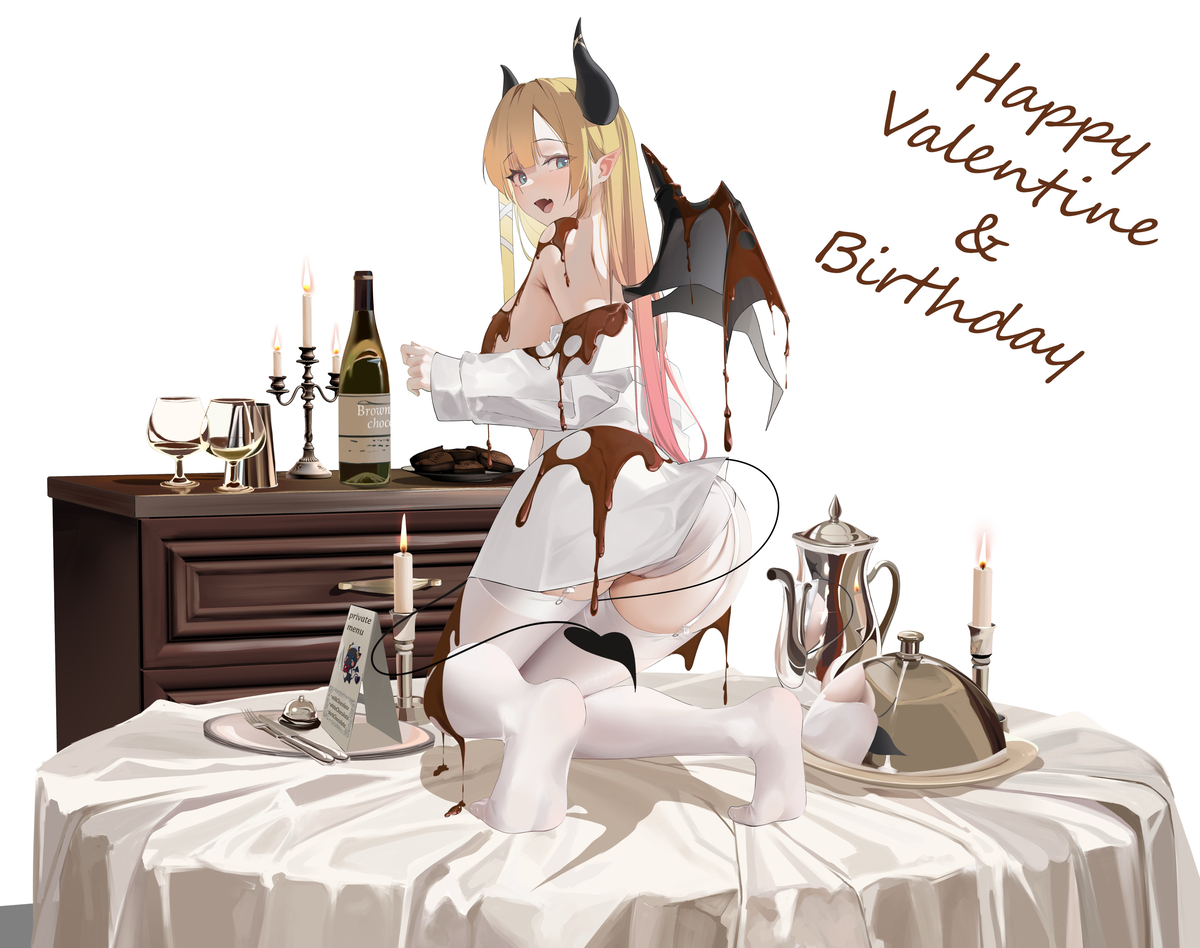 This is a pixiv picture whose title is ちょこ.