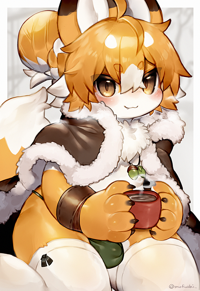 This is a pixiv picture whose title is ホットココア.