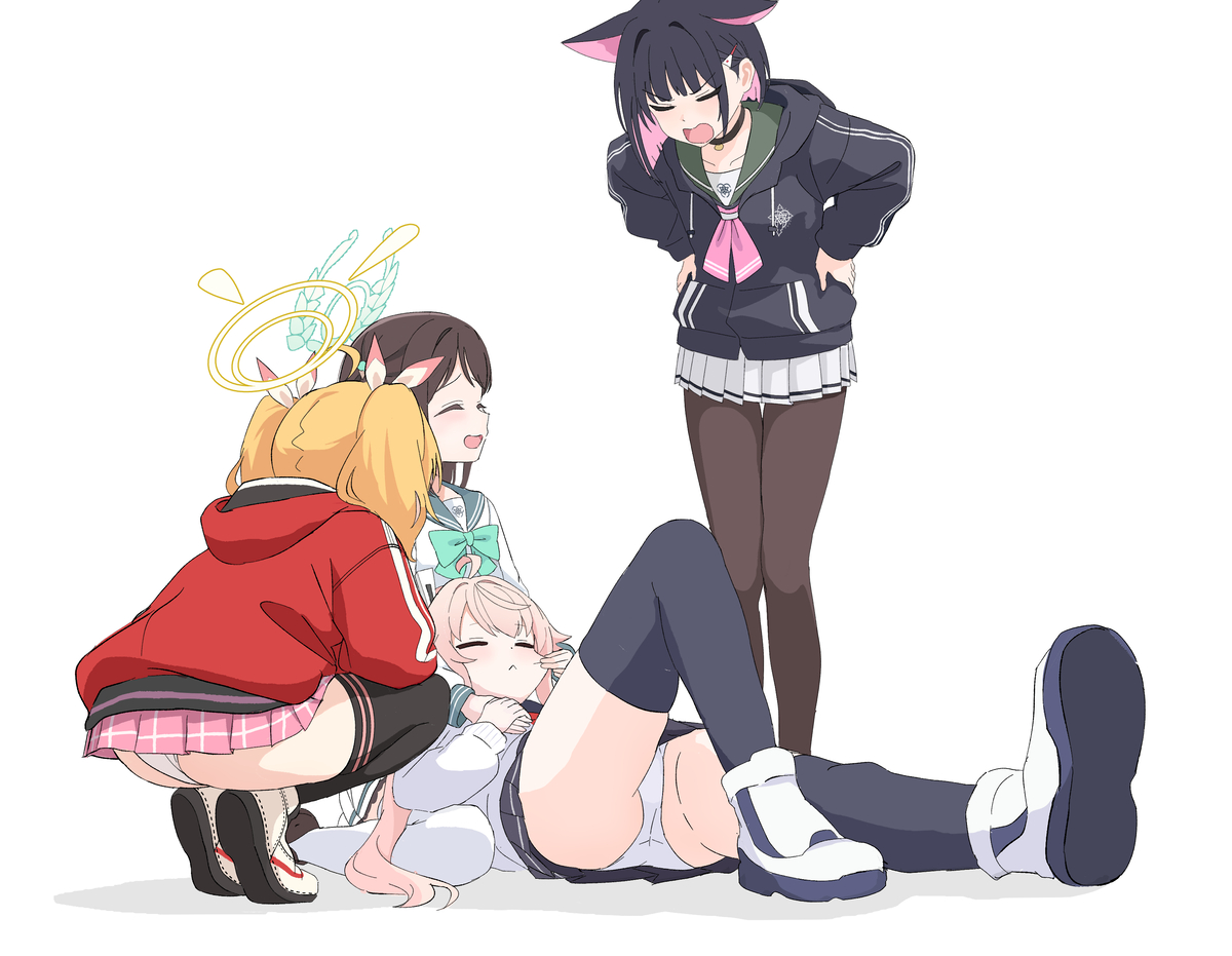 This is a pixiv picture whose title is 今週の放課後スイーツ部.