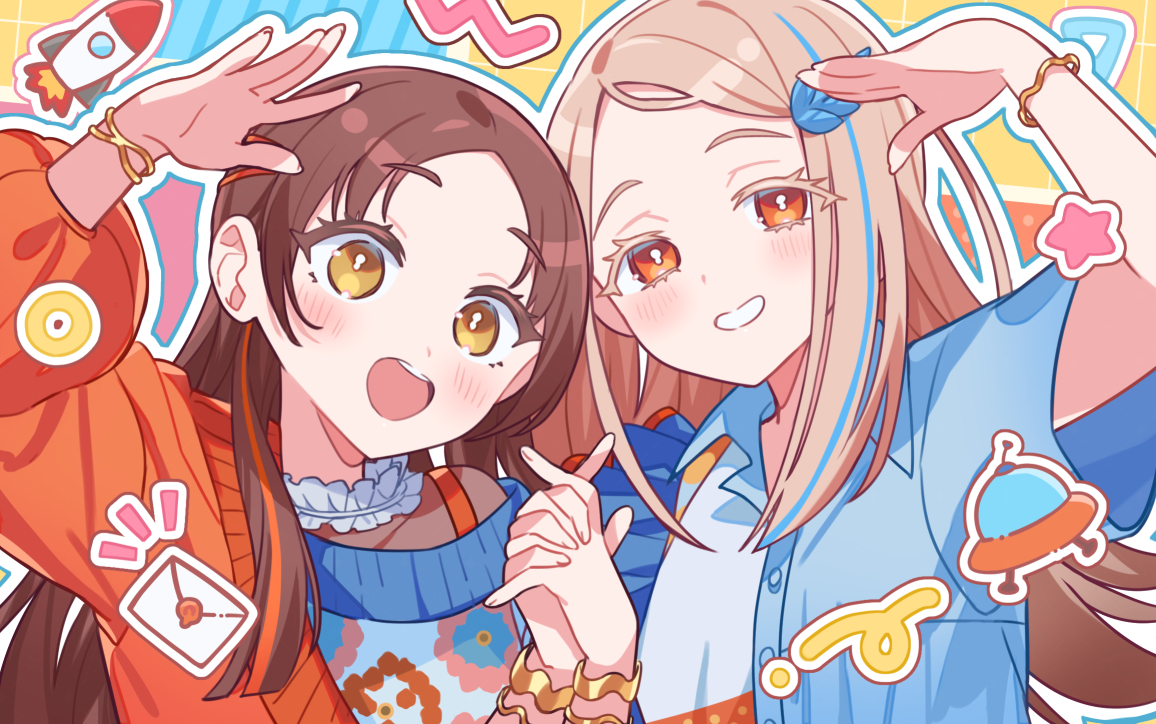 This is a pixiv picture whose title is ゆめぱしー！.