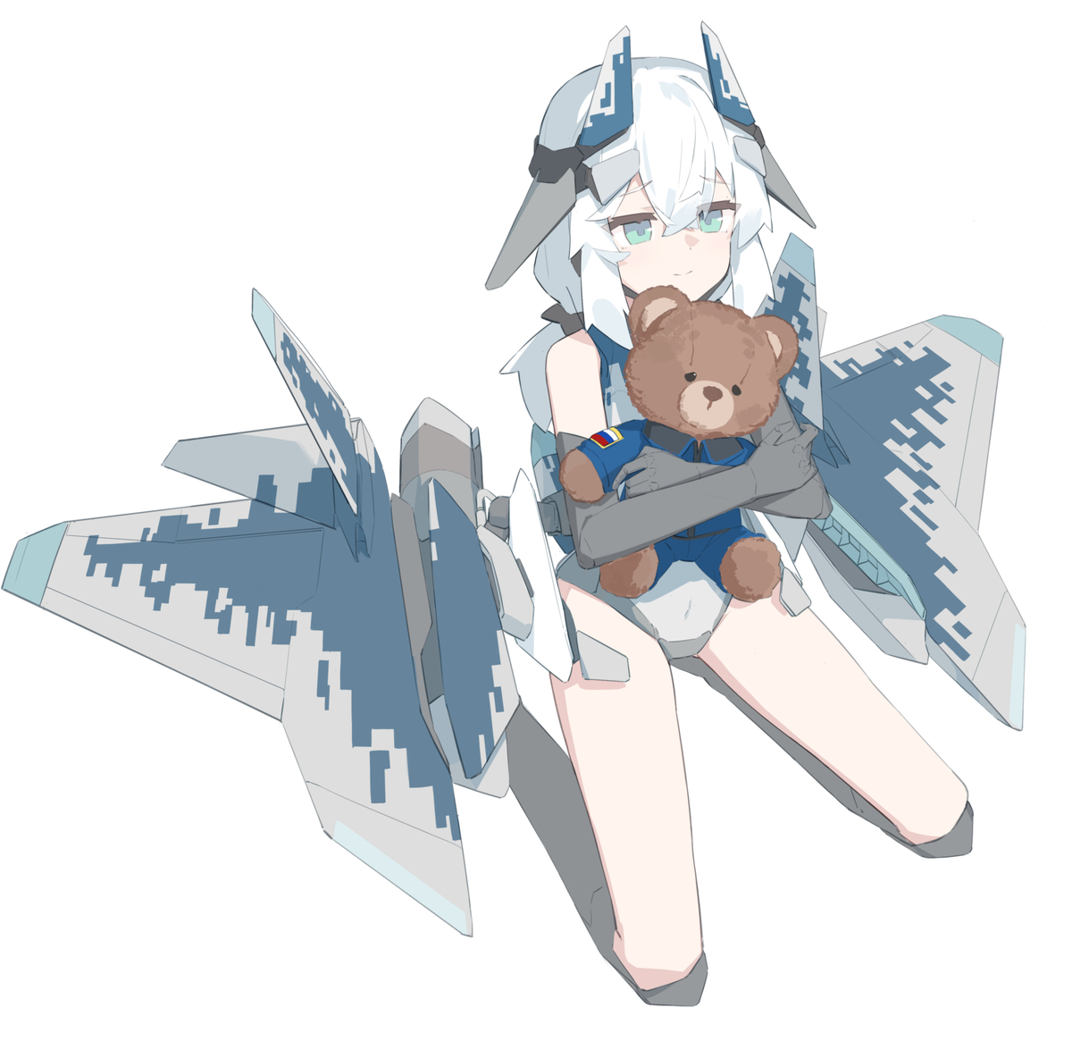 This is a pixiv picture whose title is 🐻.