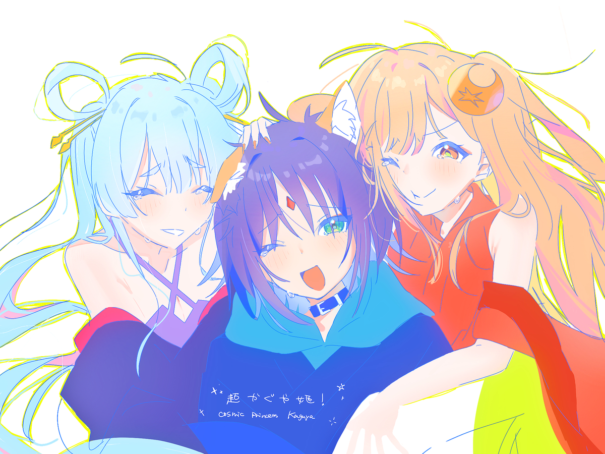 This is a pixiv picture whose title is 超かぐや姫！.