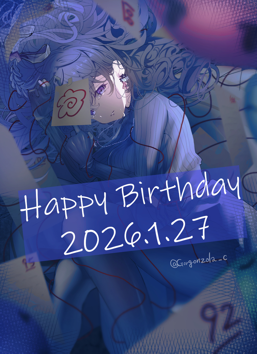 This is a pixiv picture whose title is 朝比奈まふゆ誕生祭2026.