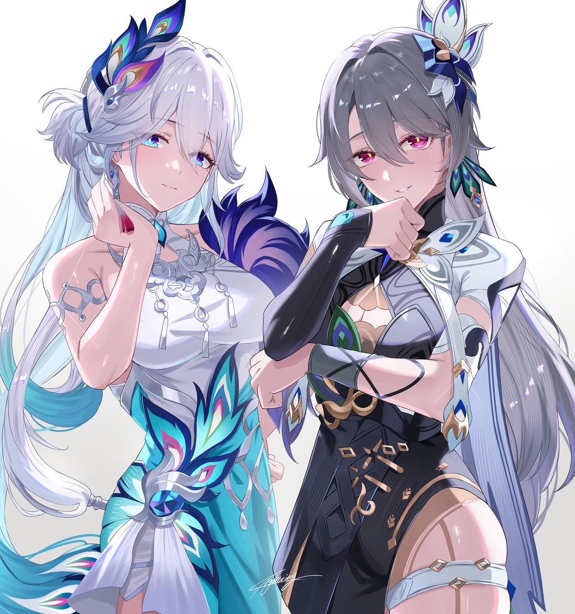 This is a pixiv picture whose title is 無題.