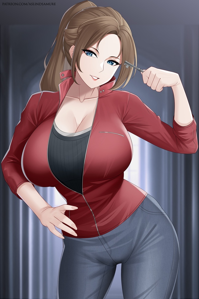 This is a pixiv picture whose title is Claire Redfield - Commission.