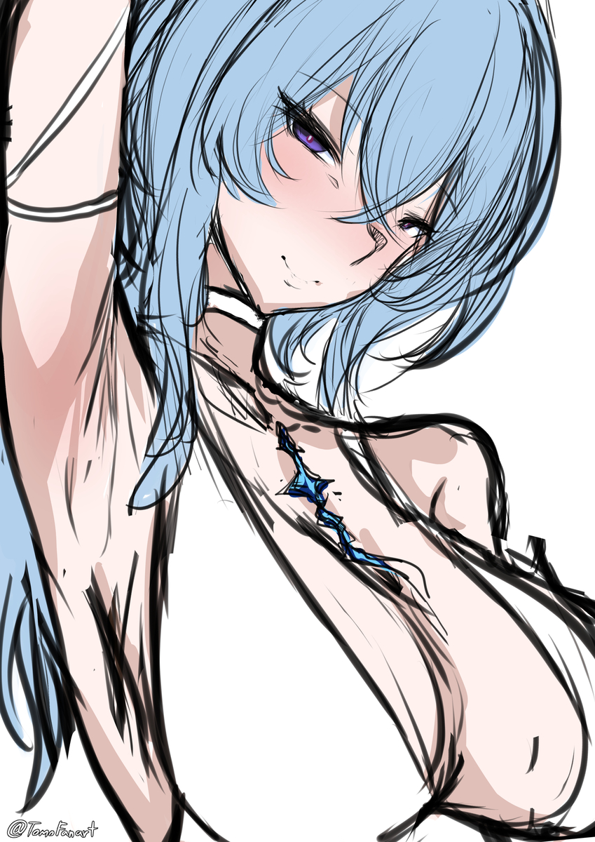 This is a pixiv picture whose title is Shorekeeper\^o^/(WIP).