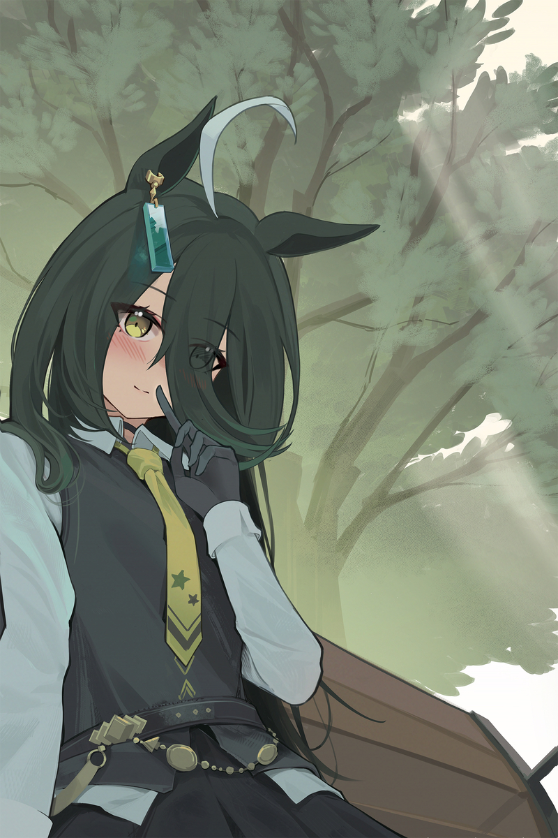 This is a pixiv picture whose title is よく眠れました...？.