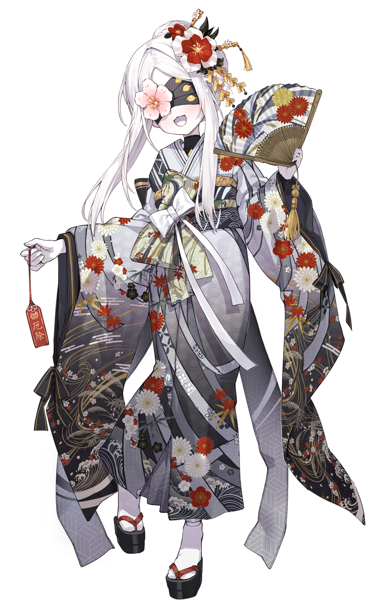 This is a pixiv picture whose title is オウル (正月) Resize.