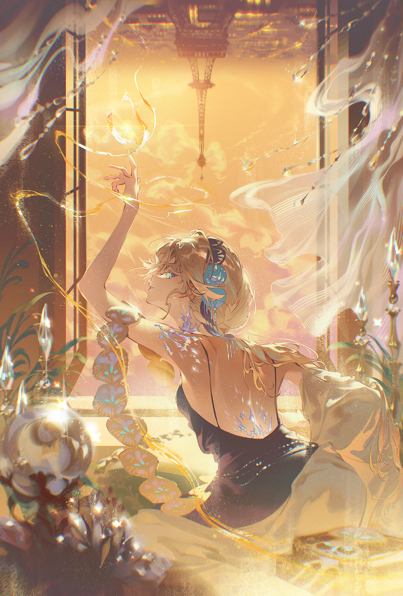 This is a pixiv picture whose title is Upside down.