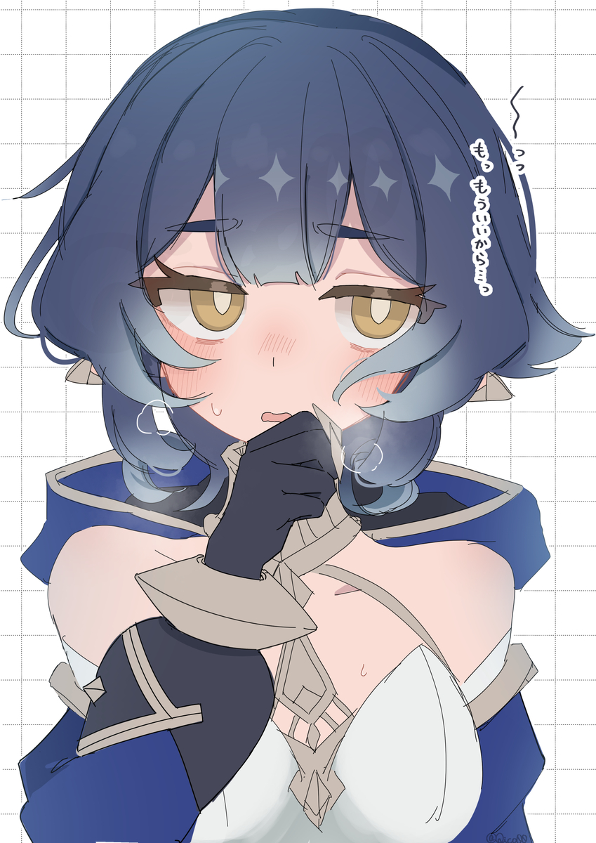 This is a pixiv picture whose title is レイラぱっつん.