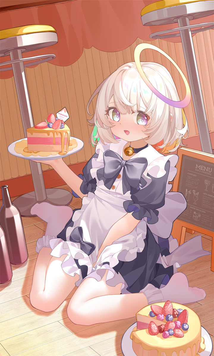 This is a pixiv picture whose title is 香香软软小蛋糕.