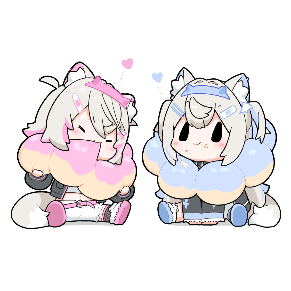 This is a pixiv picture whose title is Pon de Ring!!.