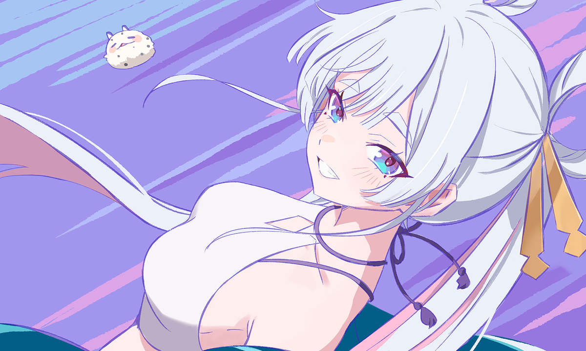 This is a pixiv picture whose title is 超かぐや姫 _ヤチヨ.