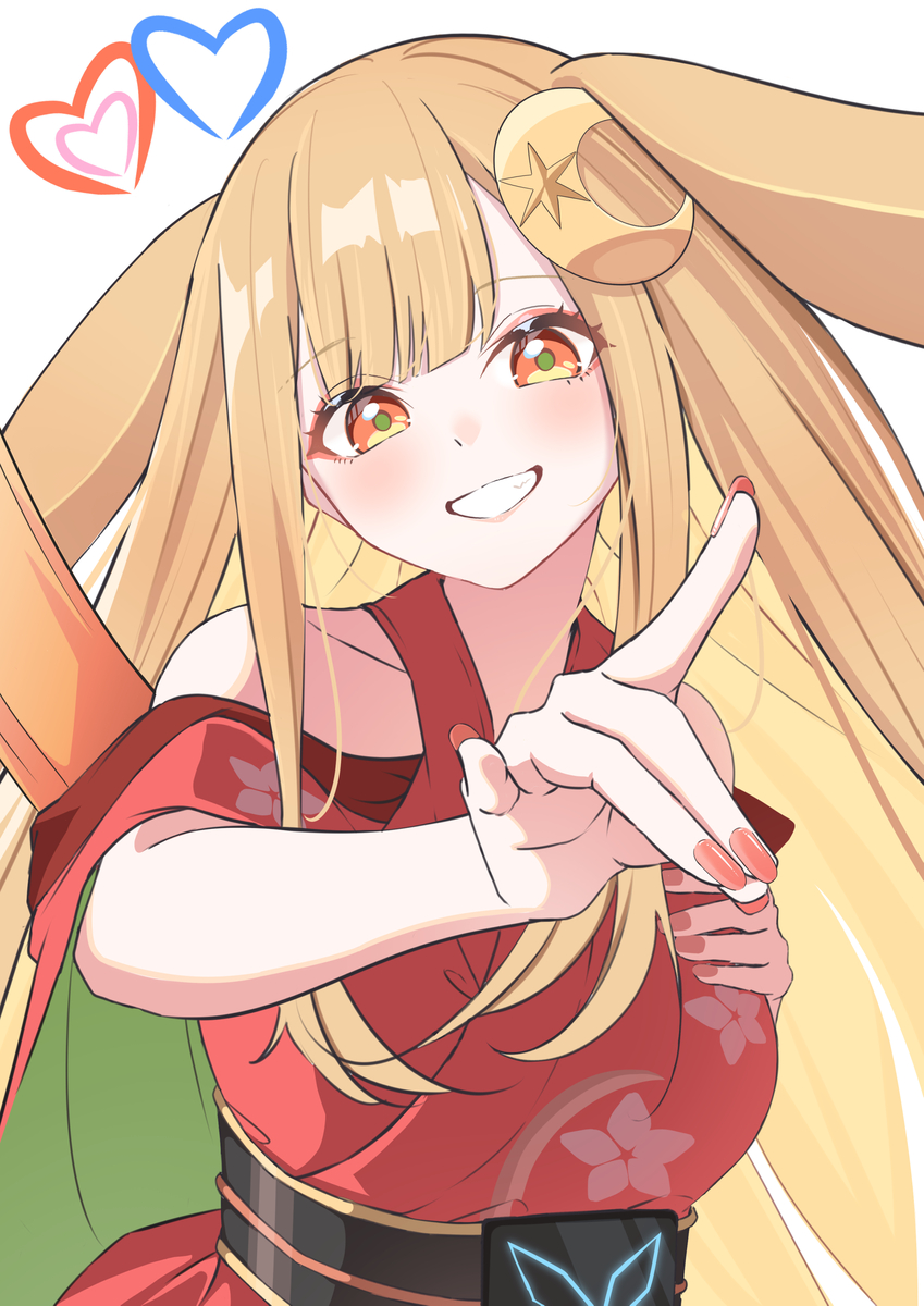 This is a pixiv picture whose title is かぐや.