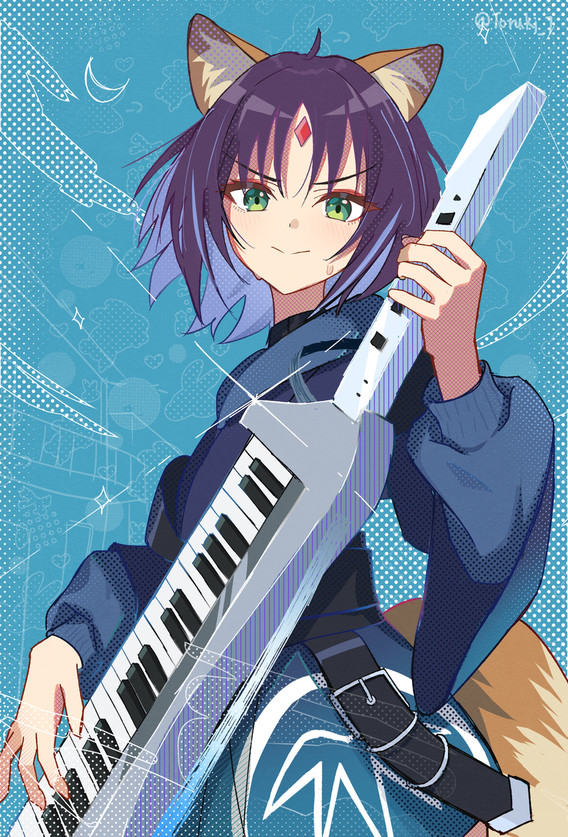 This is a pixiv picture whose title is 酒寄彩葉.