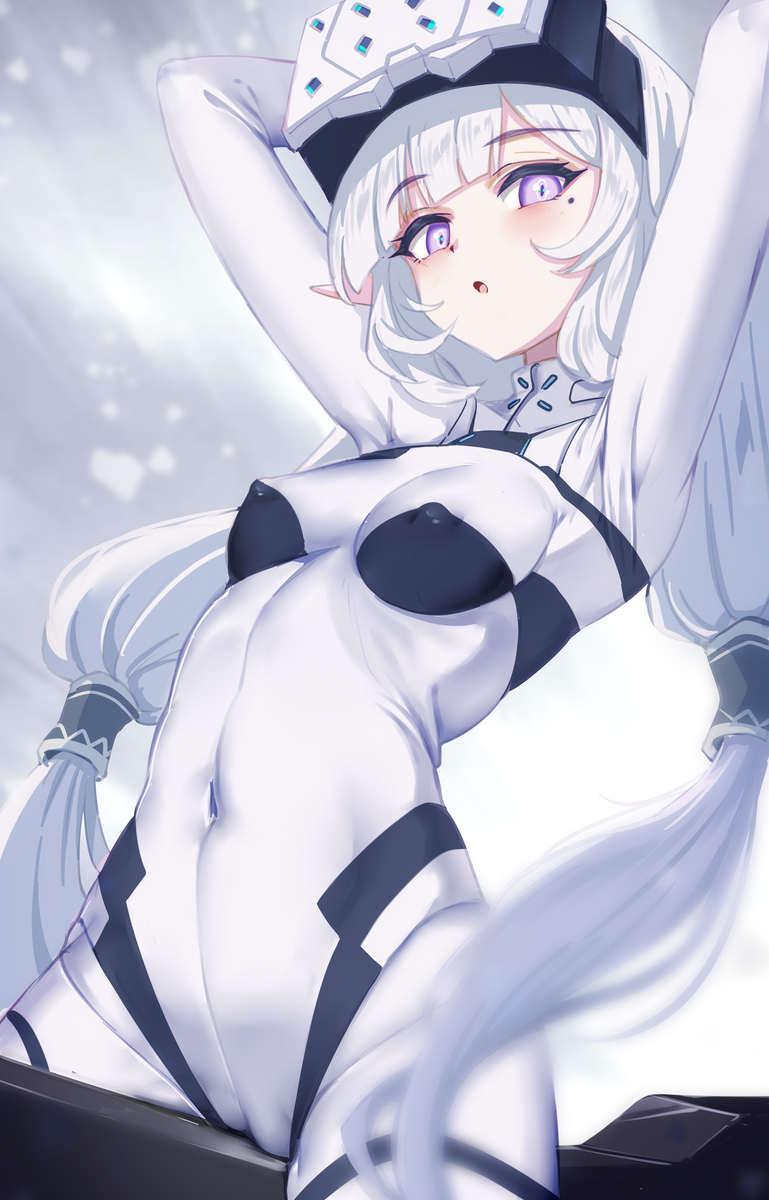 This is a pixiv picture whose title is 臨戦ヒマリさん.