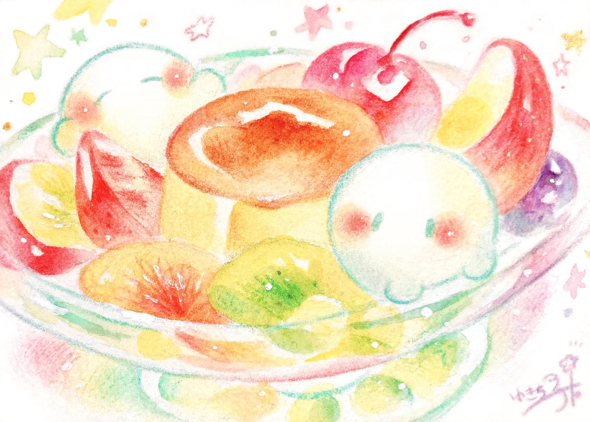 This is a pixiv picture whose title is ごほうびアラモード.