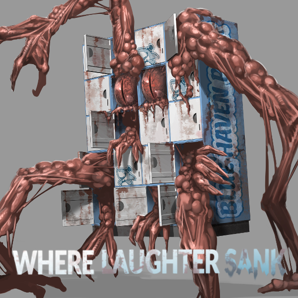 This is a pixiv picture whose title is コインロッカーのクリーチャー.