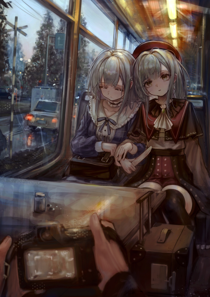 This is a pixiv picture whose title is 睦.