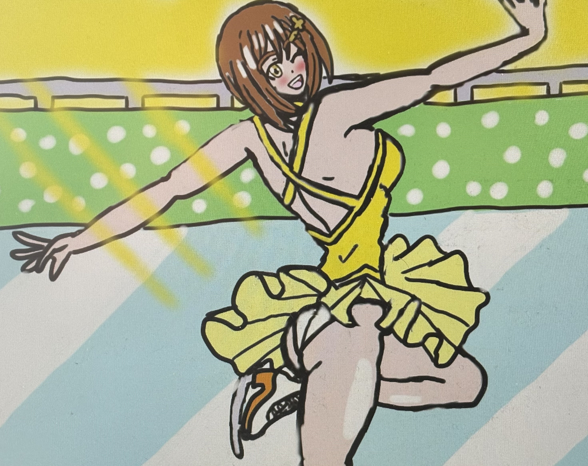 This is a pixiv picture whose title is ライザのスケート✨⛸️✨.