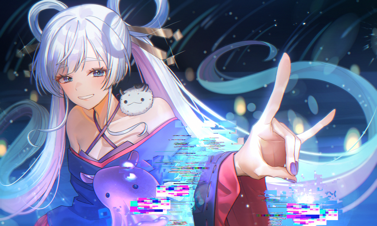 This is a pixiv picture whose title is ヤチヨ.