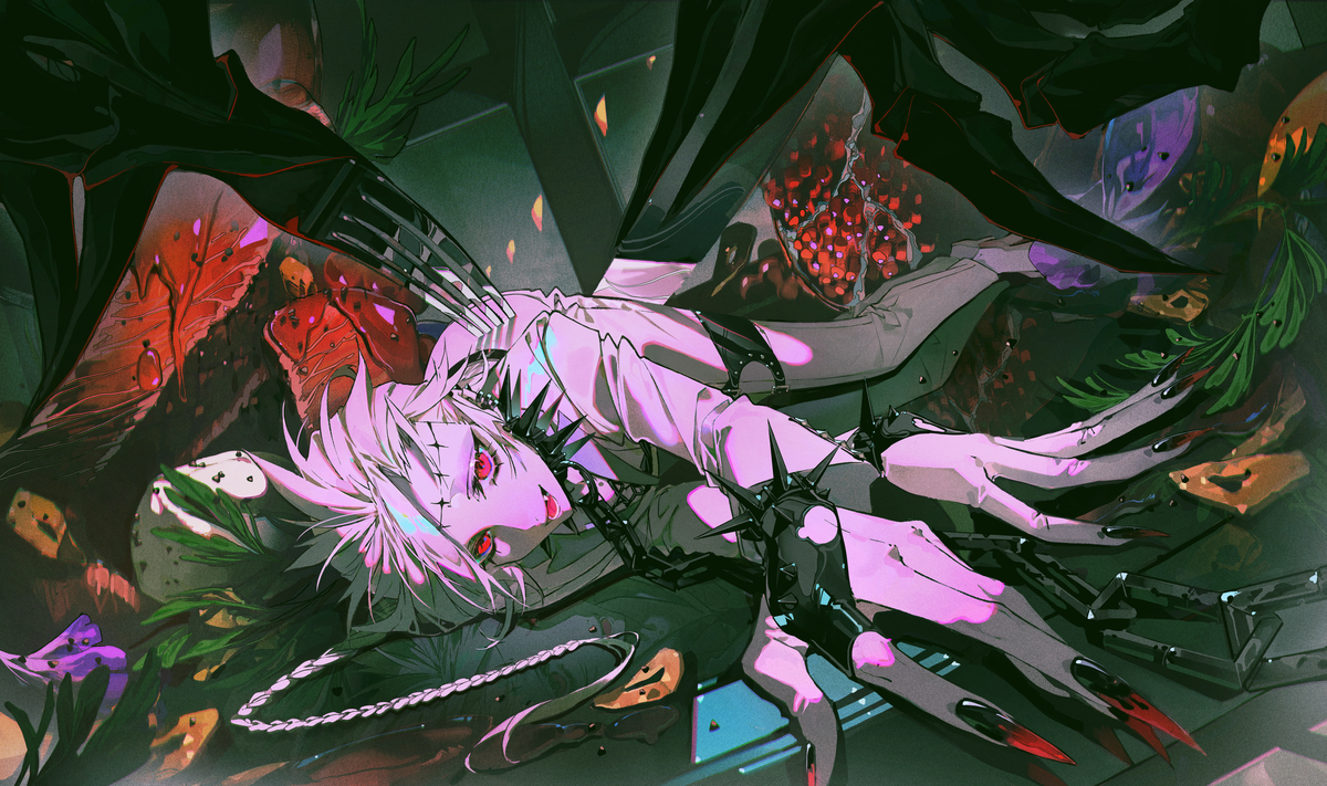 This is a pixiv picture whose title is DINNER.