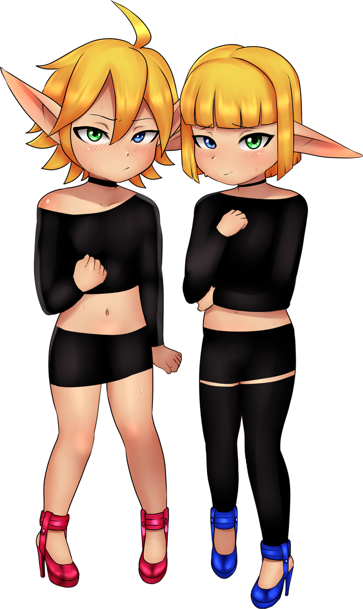 This is a pixiv picture whose title is Elfs.