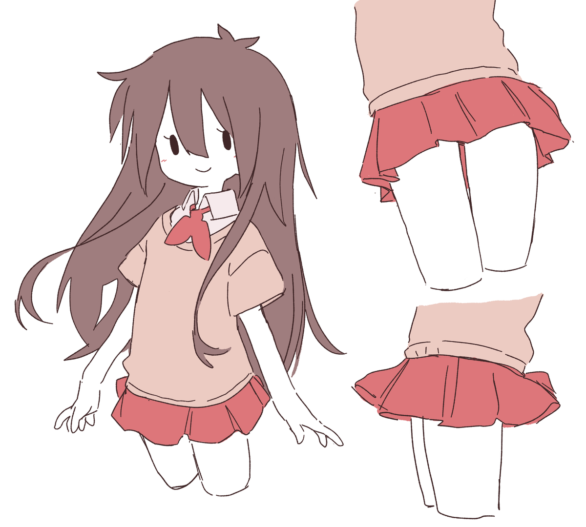 This is a pixiv picture whose title is モブ顔.