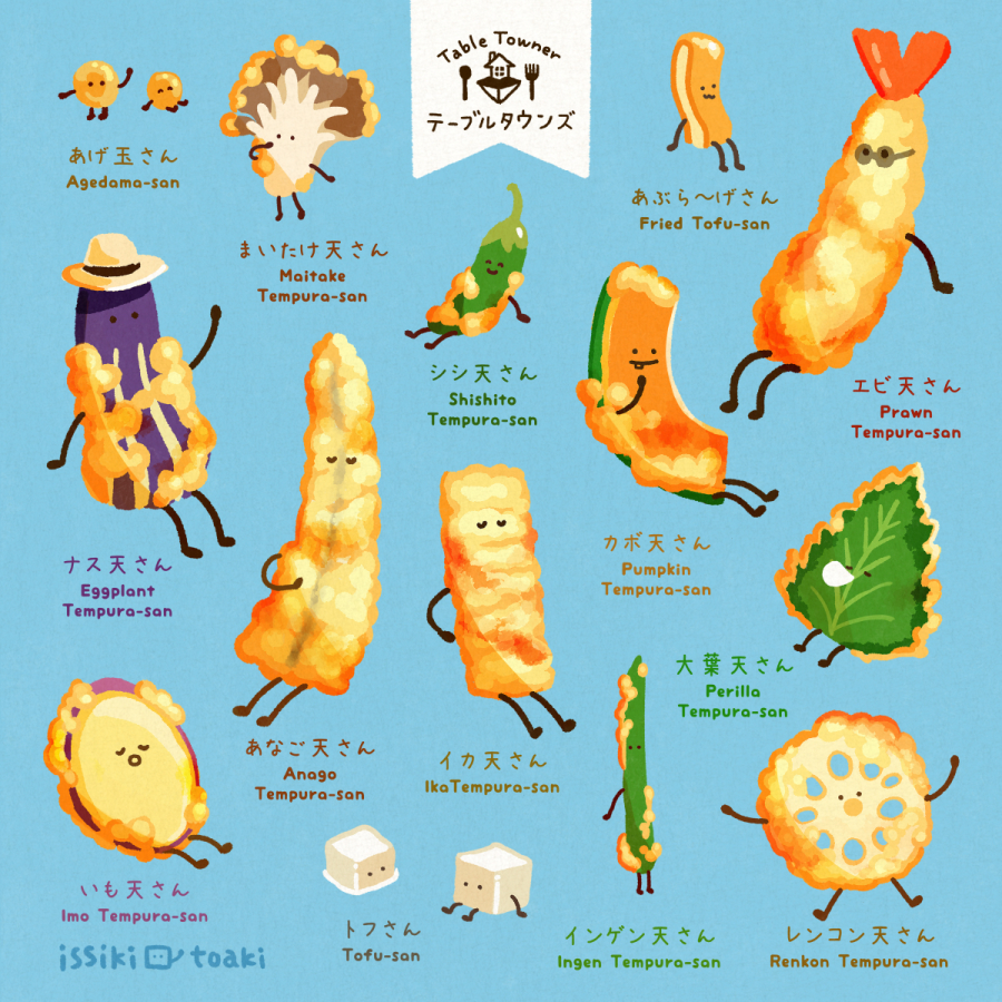 This is a pixiv picture whose title is テーブルタウンズ.