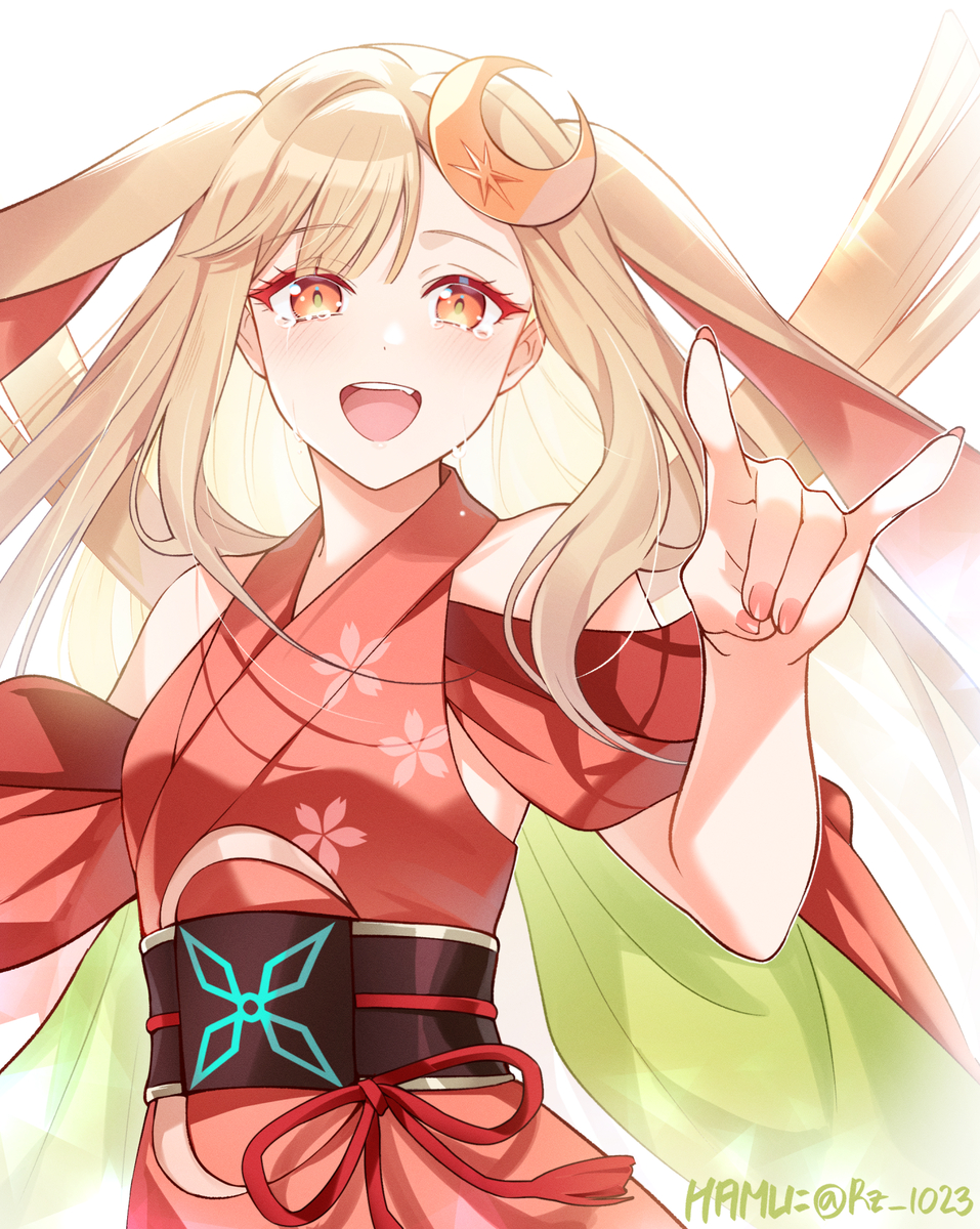 This is a pixiv picture whose title is 超かぐや姫.