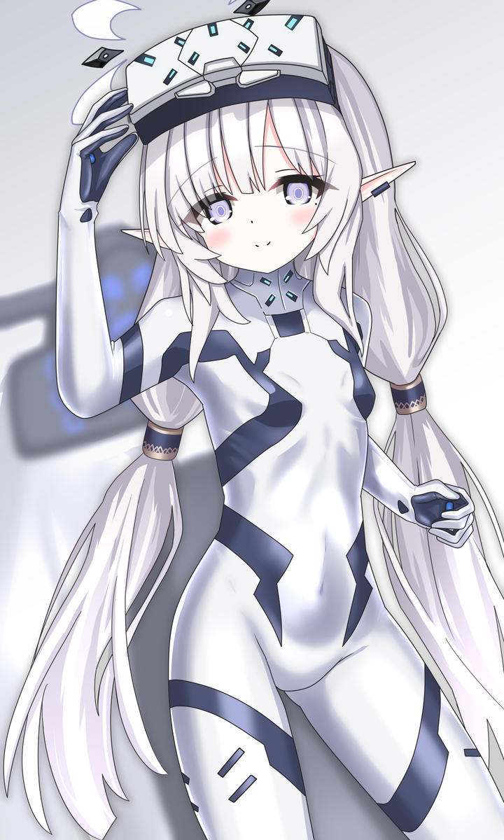 This is a pixiv picture whose title is ヒマリ(臨戦).