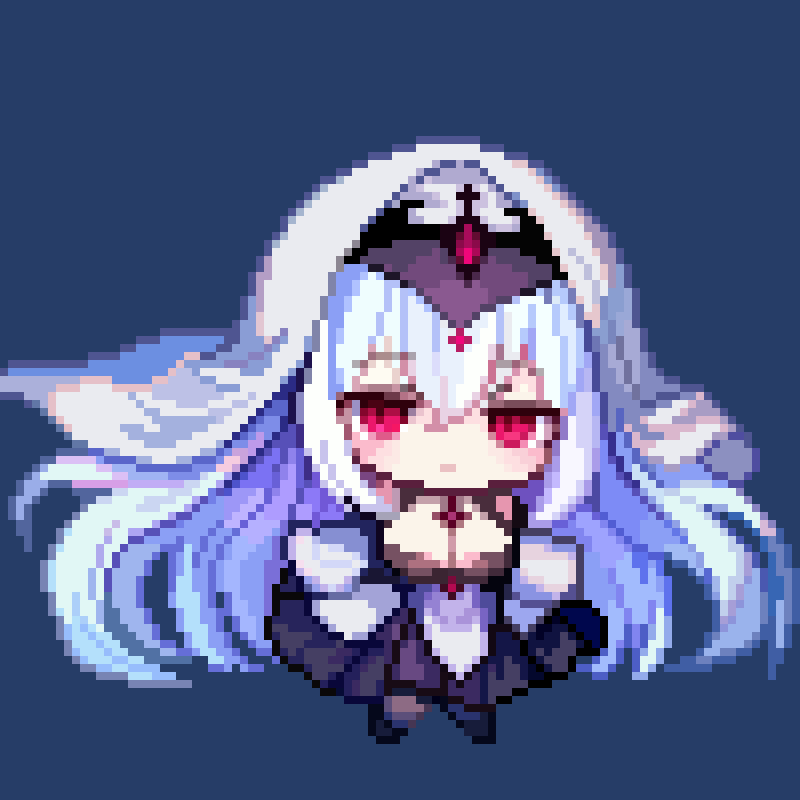 This is a pixiv picture whose title is Dark Priest.