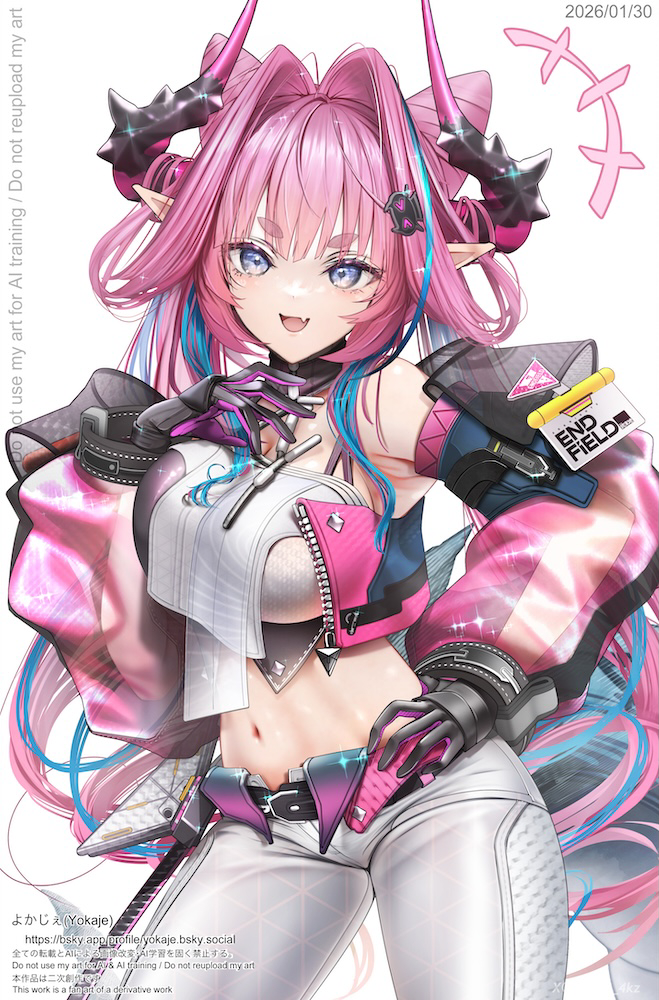 This is a pixiv picture whose title is エンドフィールド / イヴォンヌ.