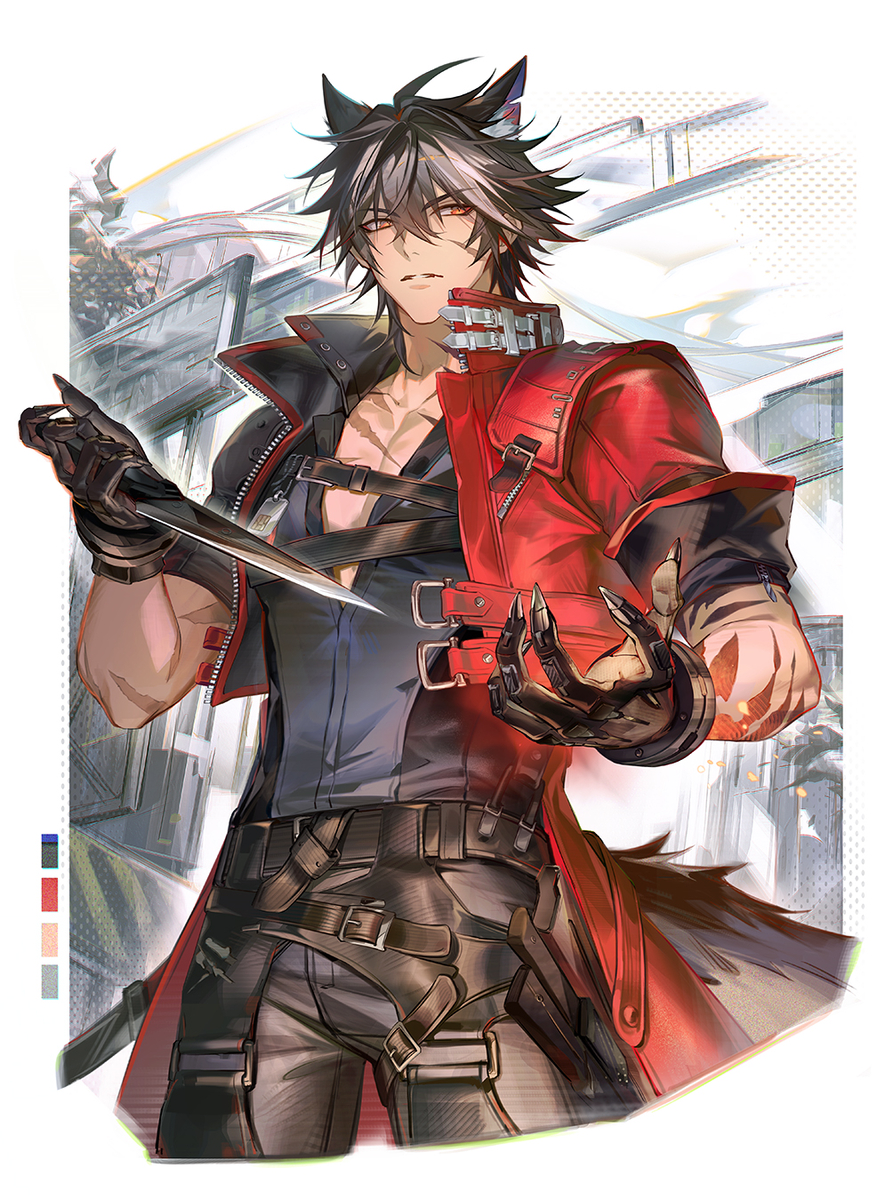 This is a pixiv picture whose title is Try Drawing Wulfgard.