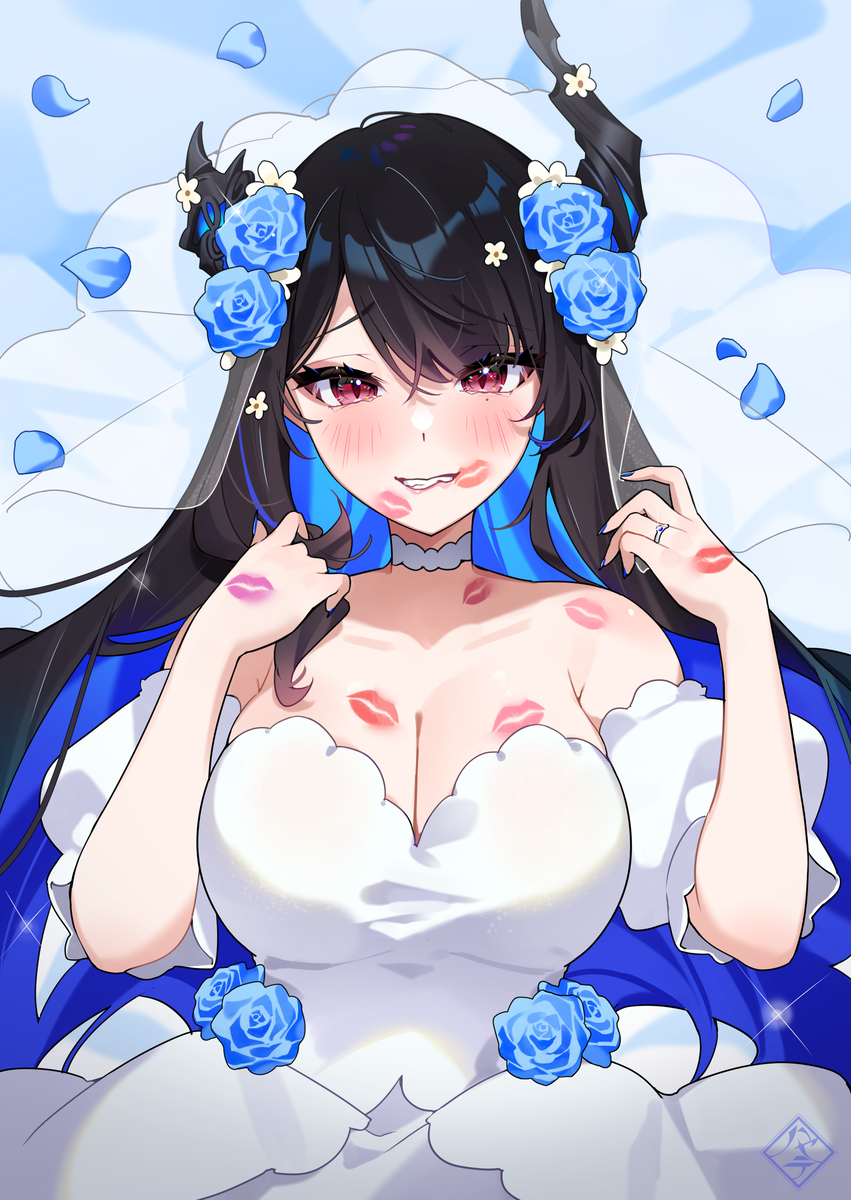 This is a pixiv picture whose title is Chu chu 💋.