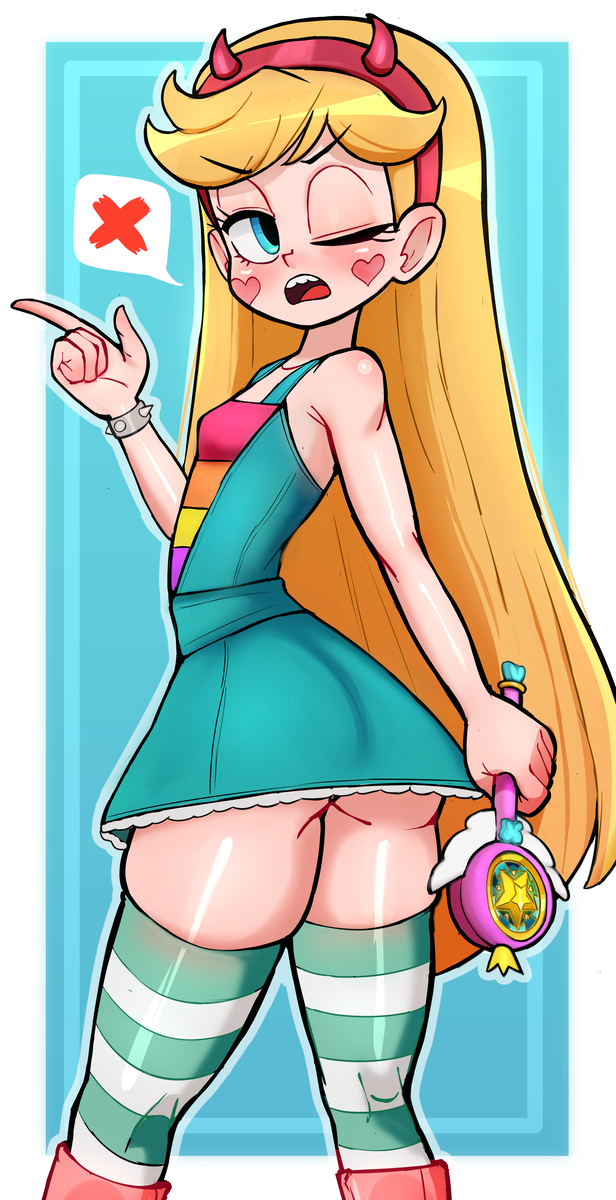This is a pixiv picture whose title is Star Butterfly.