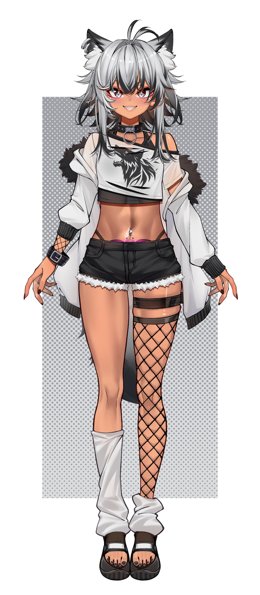 This is a pixiv picture whose title is 【お仕事】live2d零伊欣.